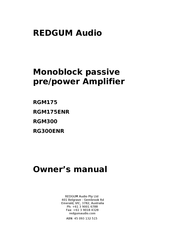 Redgum RGM175ENR Owner's Manual