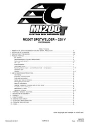 CHIEF MI200T User Manual