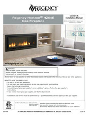 Regency Horizon HZ54E Owners & Installation Manual