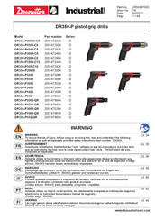 Desoutter Industrial Tools DR350-P5500-QR Instruction Manual
