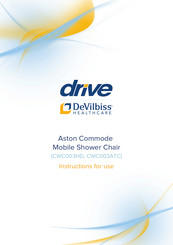 Drive DeVilbiss HEALTHCARE CWC003ATC Instructions For Use Manual