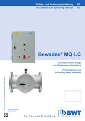 BWT Bewades MQ-LC Installation And Operating Manual