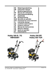 Texas A/S Hobby 500 TGR Instruction Manual