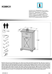 Forte KSMK31 Assembling Instruction