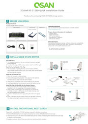 Qsan XCubeFAS 3126D Quick Installation Manual