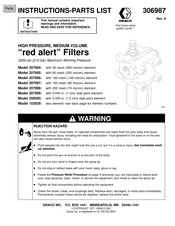 Graco red alert Instructions-Parts List Manual