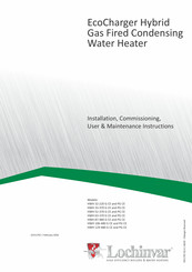Lochinvar HWH 106-480 PG CE Installation, Commissioning, User & Maintenance Instructions