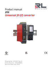 red lion IFM Product Manual