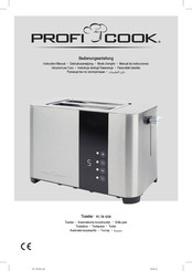 Proficook PC-TA 1250 Instruction Manual