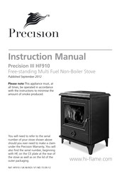 Hi-Flame Precision III HF910 Instruction Manual