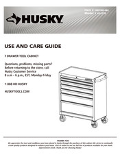 Husky H347TR Use And Care Manual