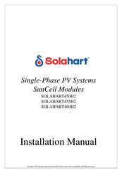 Solahart SunCell SOLAHART455H2 Installation Manual