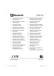 EINHELL TC-JS 18 Li Operating Instructions Manual