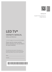 LG 55UQ91009LD Owner's Manual