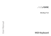 swissonic MiniKey P-25 User Manual