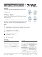 Hytronik HIR28/R Manual