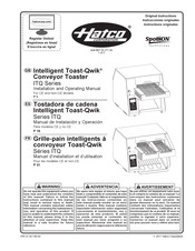 Hatco Toast-Qwik ITQ-1750-2C Original Instructions Manual