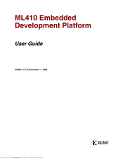 Xilinx ML410 User Manual