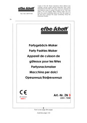 EFBE-SCHOTT ZN 3 Manual
