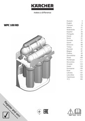Kärcher WPC 100 RO Manual