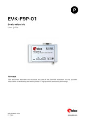 Ublox EVK-F9P-01 User Manual