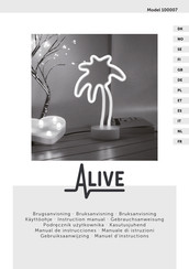 Schou ALIVE 100007 Instruction Manual