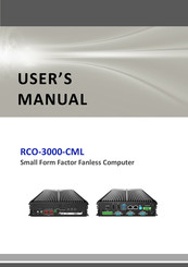Premio RCO-3000-CML-M2MK User Manual