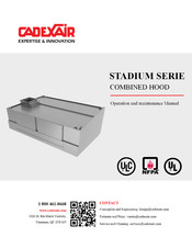 CADEXAIR STADIUM ST-20-1 Operation And Maintenance Manual