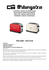 Orbegozo TOV 5210 Instruction Manual