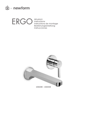 newform ERGO 65828E Instructions Manual