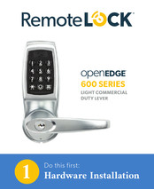 RemoteLock OE-620-C-626 Manual