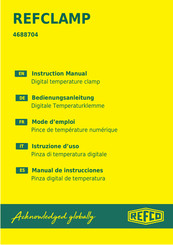 Refco REFCLAMP Instruction Manual