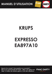 Krups Evidence Eco-Design EA897 Quick Start Manual