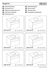 KEUCO Stageline 32865 3001V0 Instructions For Use Manual