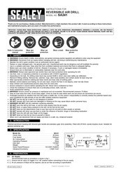 Sealey SA241 Instructions