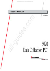 Unova Intermec Data Collection PC 5020 User Manual