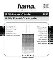 Hama TUBE Operating Instructions Manual