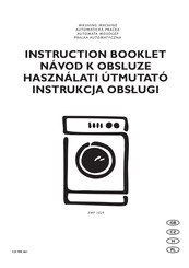 Electrolux WF 1029 Instruction Booklet