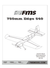 FMS 750mm Edge 540 Instruction Manual