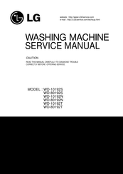 LG WD-10192S Service Manual