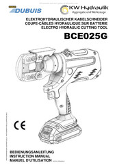 Stanley DUBUIS BCE025G Instruction Manual