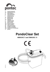 Pontec PondoClear Set Operating Instructions Manual