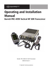 Barrett PRC-4090 Operating And Installation Manual