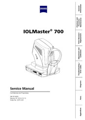 Zeiss IOLMaster 700 Service Manual