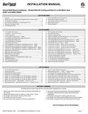 Suntherm AHW2-36-3N LL Installation Manual