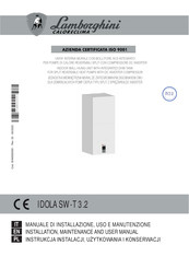 Lamborghini Caloreclima IDOLA SW-T 3.2 Installation, Maintenance And User Manual