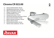 RAVAK Chrome CR 022.00 Manual
