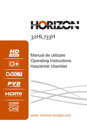 Horizon Fitness 32HL733H Operating Instructions Manual