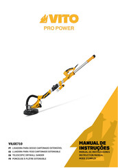 VITO PRO POWER VILGE710 Instruction Manual