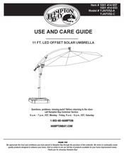 Hampton Bay YJAF052-A Use And Care Manual